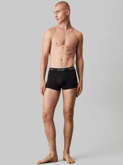 Calvin Klein 5 Pack Icon Cotton Stretch Boxer Trunks 5 Pack Black Tonal Online