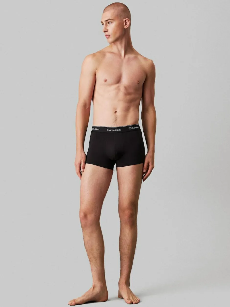 Calvin Klein 5 Pack Icon Cotton Stretch Boxer Trunks 5 Pack Black Tonal Online