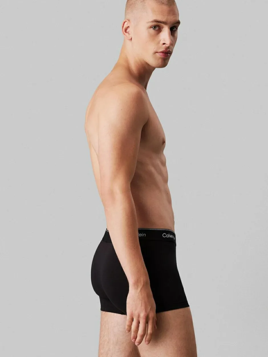 Calvin Klein 5 Pack Icon Cotton Stretch Boxer Trunks 5 Pack Black Tonal Online