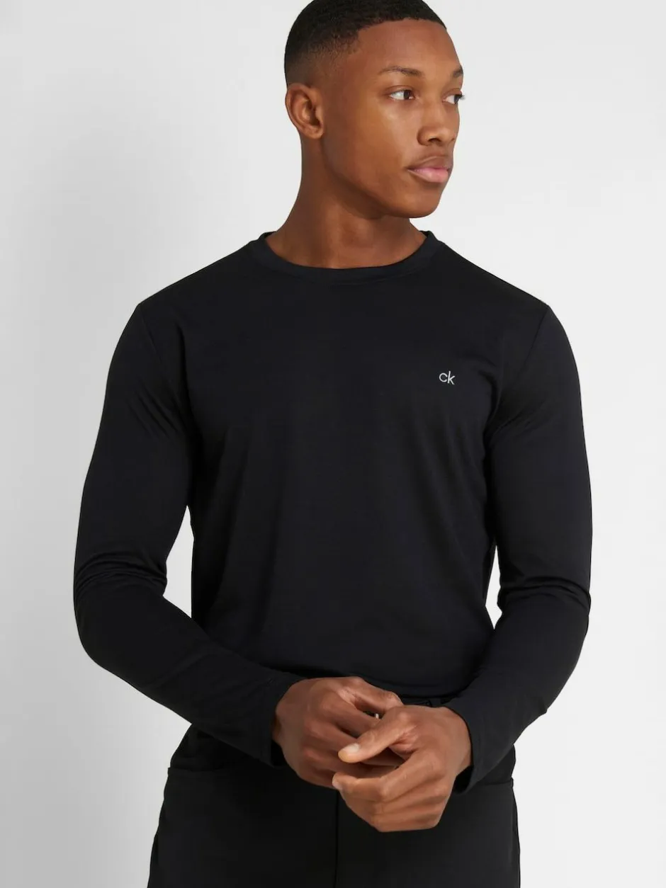 Calvin Klein Golf Assorted Long Sleeve T-Shirts 3 Pack Black Online