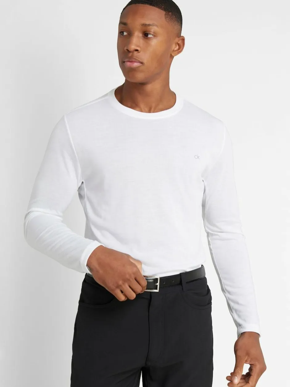 Calvin Klein Golf Assorted Long Sleeve T-Shirts 3 Pack Black Online