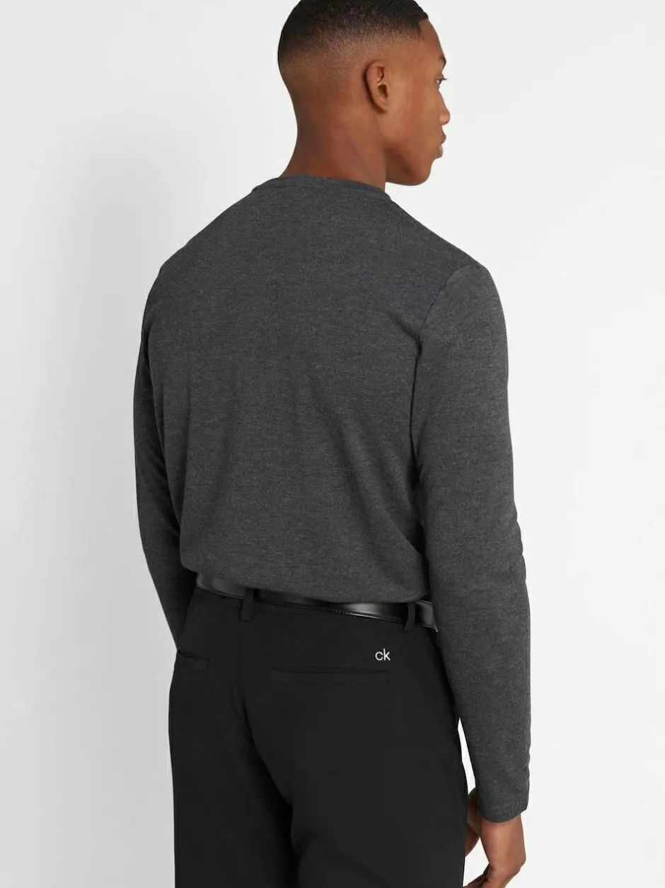 Calvin Klein Golf Assorted Long Sleeve T-Shirts 3 Pack Black Online
