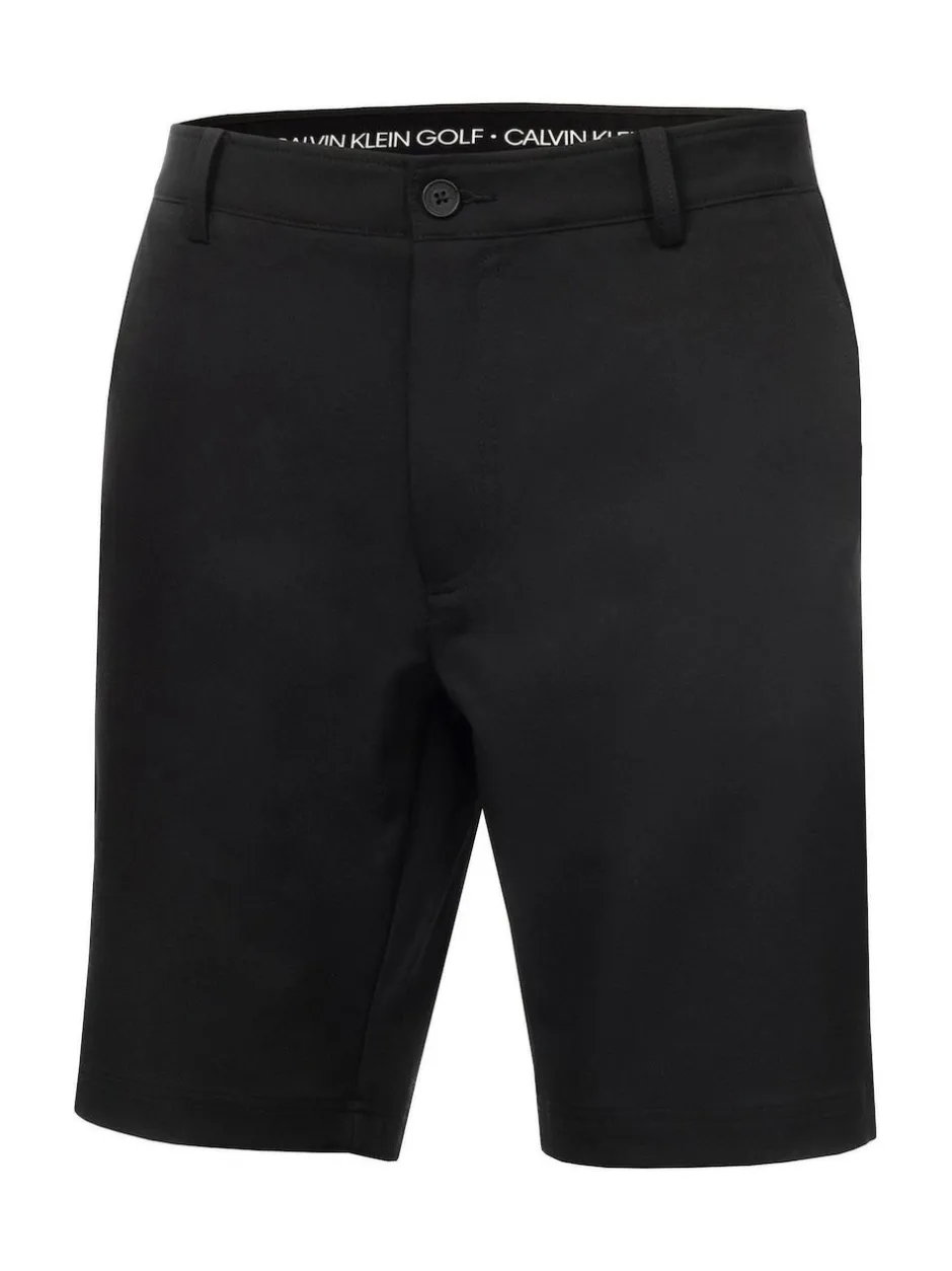 Calvin Klein Golf Bullet Regular Fit Stretch Shorts Black