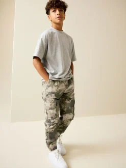 Next Camo Loose Fit Cargo Trousers (3-16yrs) Discount