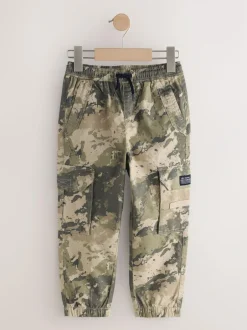 Next Camo Loose Fit Cargo Trousers (3-16yrs) Discount