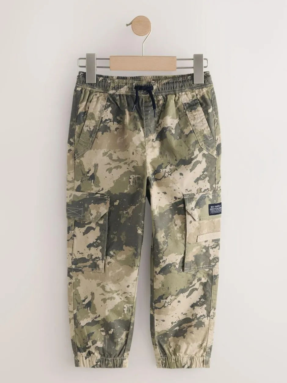 Next Camo Loose Fit Cargo Trousers (3-16yrs) Discount