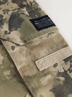 Next Camo Loose Fit Cargo Trousers (3-16yrs) Discount