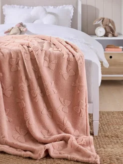Next Fleece Throw Carved Bow Outlet