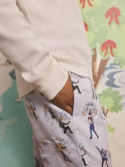 Cath Kidston Blue Mens Lilah and Lewis Pyjamas Online
