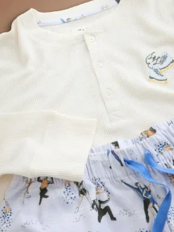 Cath Kidston Blue Mens Lilah and Lewis Pyjamas Online