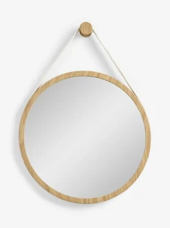 Next Hanging Round Wall Mirror Chalk Malvern Outlet