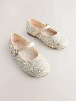 Next Champagne Gold Standard Fit (F) Flower Girl Occasion Mary Jane Shoes Online