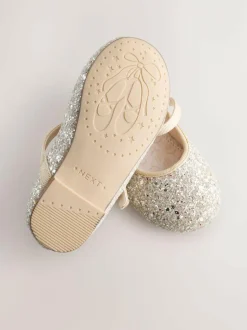 Next Champagne Gold Standard Fit (F) Flower Girl Occasion Mary Jane Shoes Online