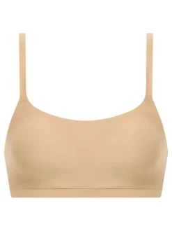 Chantelle Soft Stretch Seamless Padded Bralette Bra Nude Best