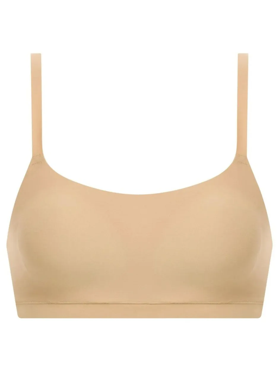 Chantelle Soft Stretch Seamless Padded Bralette Bra Nude Best