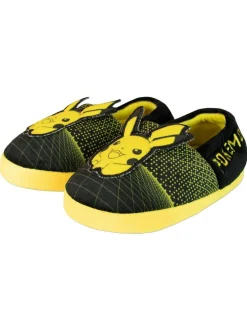 Character Black Pokemon Fleece Printed Slippers Hot