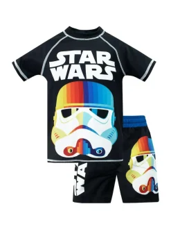 Character Black Star Wars Stormtrooper Swim Set Clearance