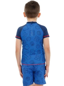 Character Blue Super Mario Swim Set Sale
