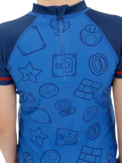 Character Blue Super Mario Swim Set Sale