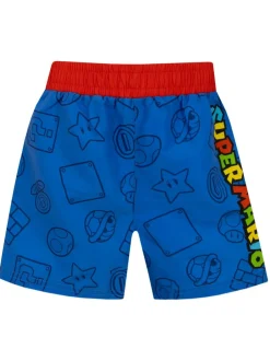 Character Blue Super Mario Swim Set Sale