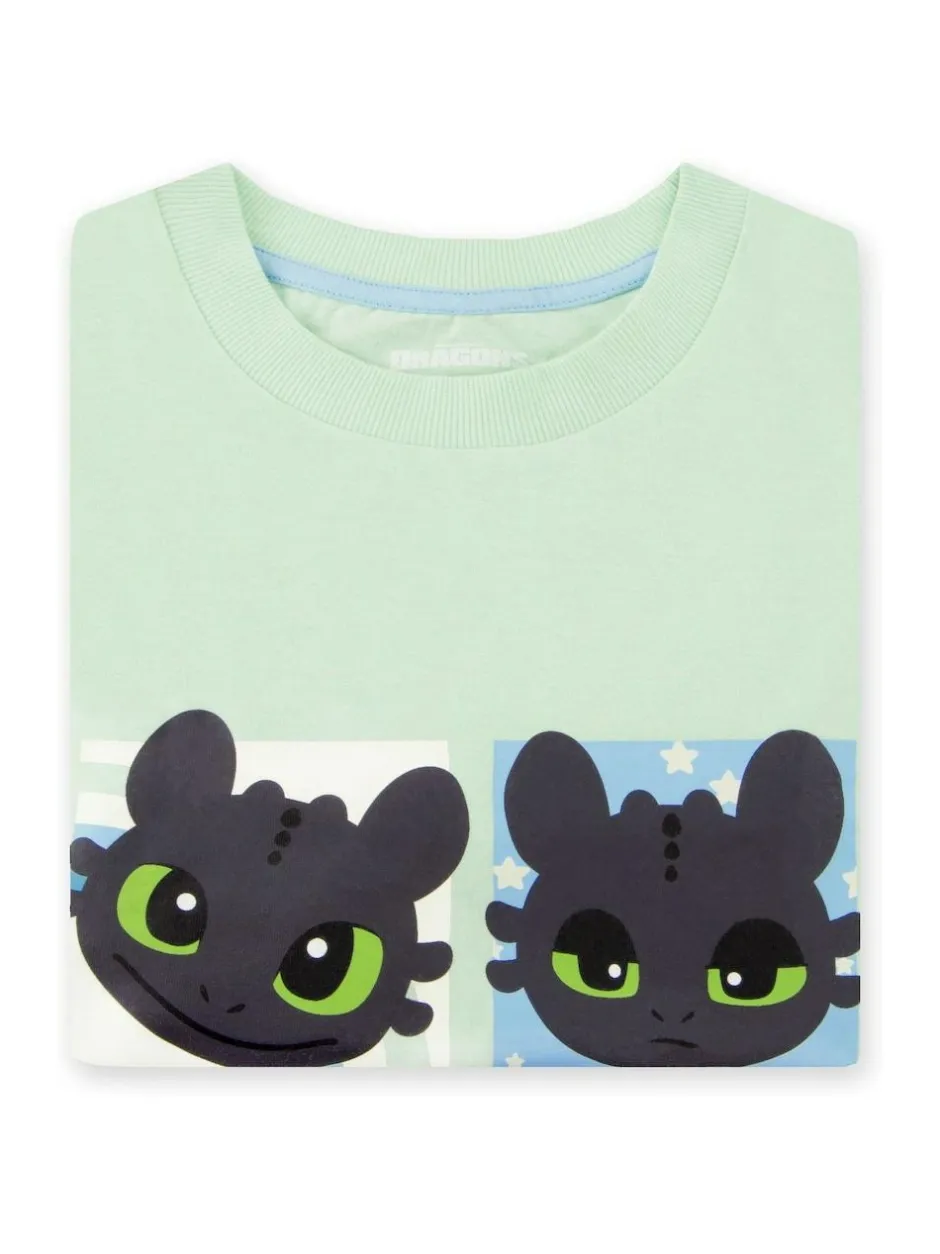 Character Green How To Train Your Dragon Toothless T-Shirt Clearance