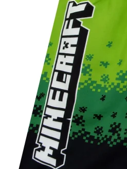 Character Green Minecraft Creeper Swimming Trunks Clearance