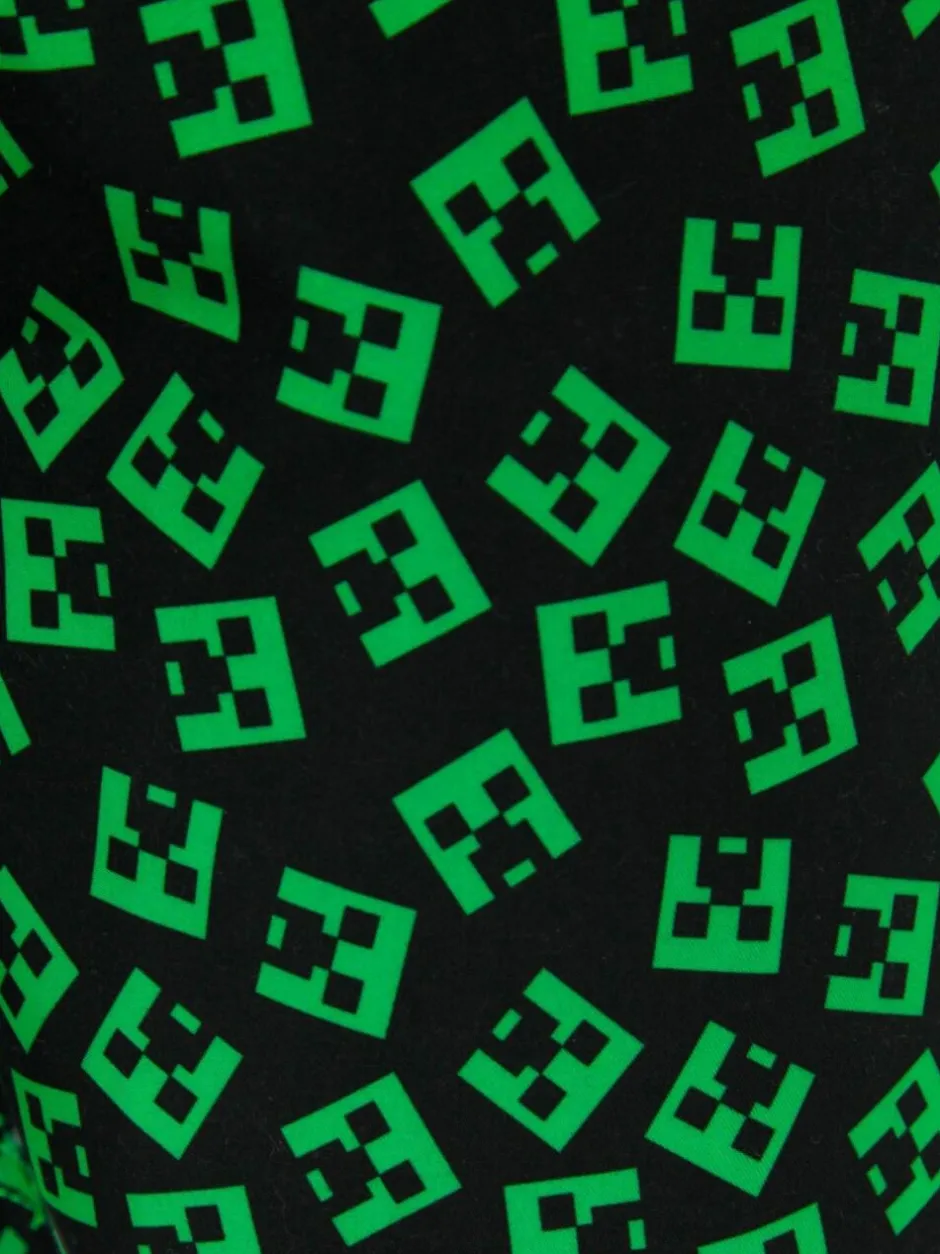 Character Green Minecraft Swim Shorts Outlet