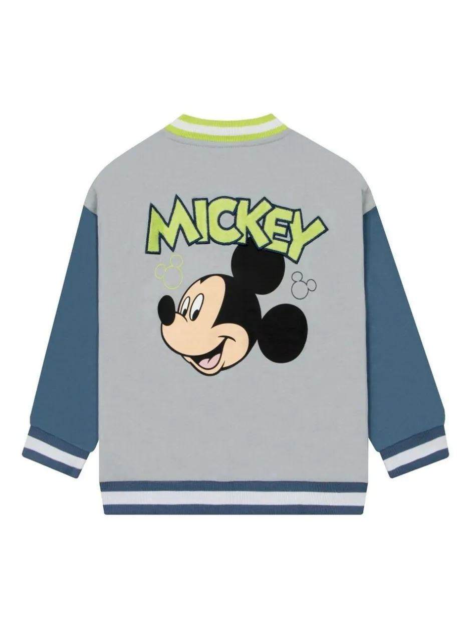 Character Grey Disney Mickey Mouse Bomber Jacket Clearance