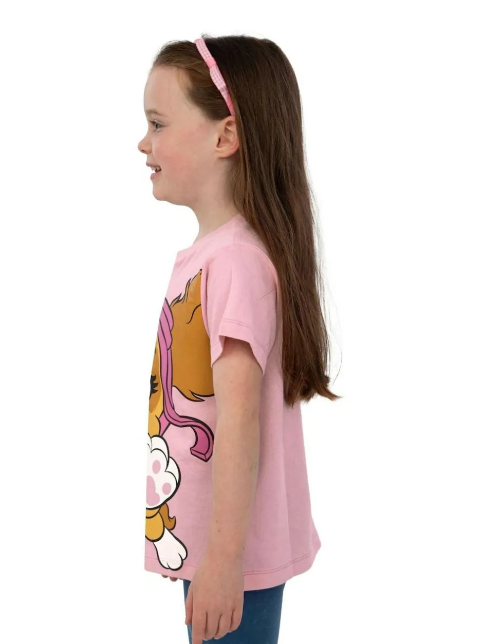 Character Pink Girls PAW Patrol T-Shirts 2 Pack Hot