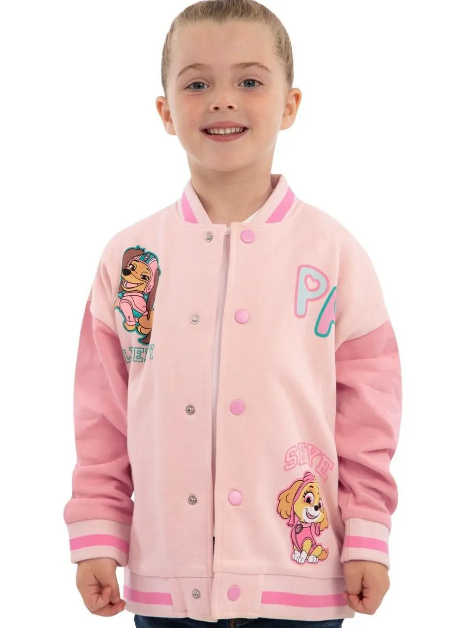 Character Pink PAW Patrol Liberty And Skye Varsity Jacket Sale