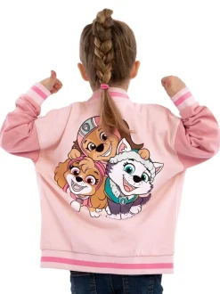 Character Pink PAW Patrol Liberty And Skye Varsity Jacket Sale
