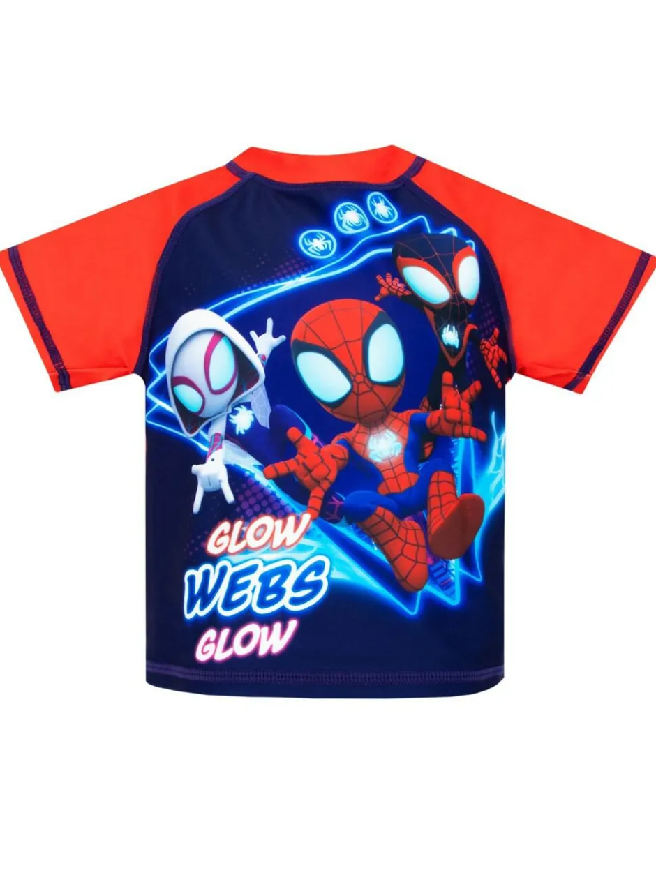 Character Red Spiderman Top and Swim Set Outlet