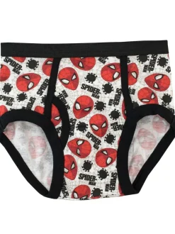 Character Silver Spiderman 100% Cotton Briefs Packs of 5 Sale