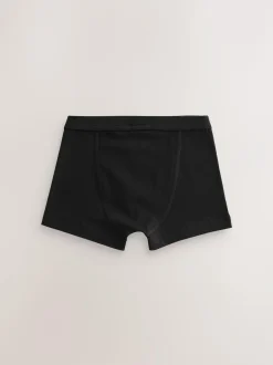Next Soft Waistband Trunks 10 Pack (2-16yrs) Charcoal Black New