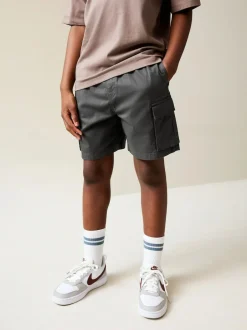 Next Charcoal Grey Cargo Shorts (3-16yrs) Sale