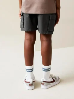 Next Charcoal Grey Cargo Shorts (3-16yrs) Sale