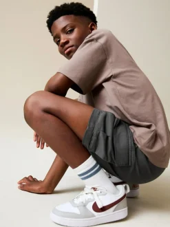 Next Charcoal Grey Cargo Shorts (3-16yrs) Sale