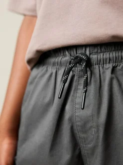Next Charcoal Grey Cargo Shorts (3-16yrs) Sale