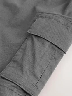 Next Charcoal Grey Cargo Shorts (3-16yrs) Sale