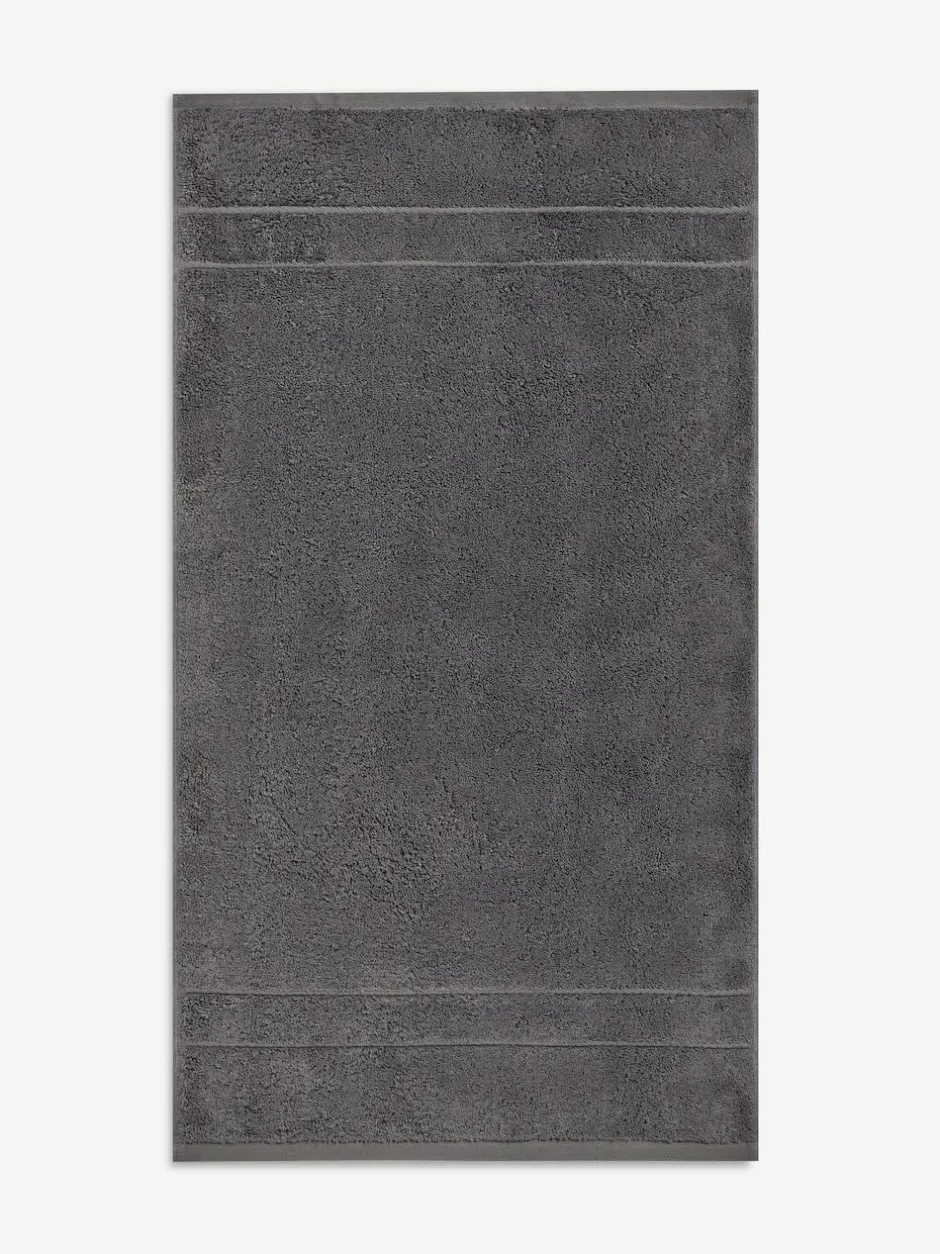 Next Charcoal Grey Egyptian Cotton Luxe Heavy Weight Towel New
