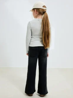 Next Flare Jeans (3-16yrs) Charcoal Grey Sale