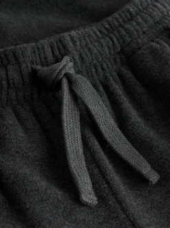 Next Charcoal Grey Hooded Towelling Pyjamas Set Clearance