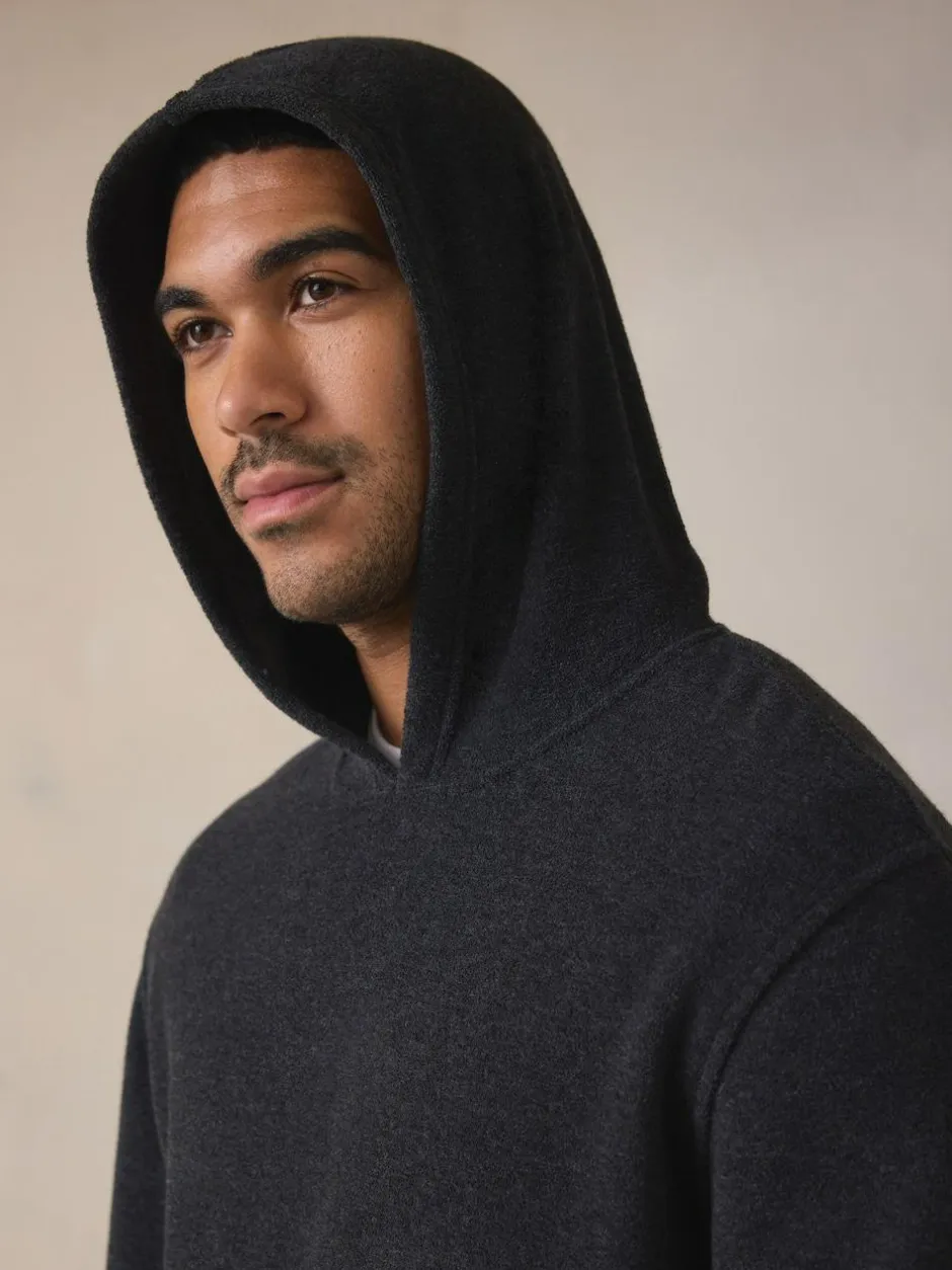 Next Charcoal Grey Hooded Towelling Pyjamas Set Clearance