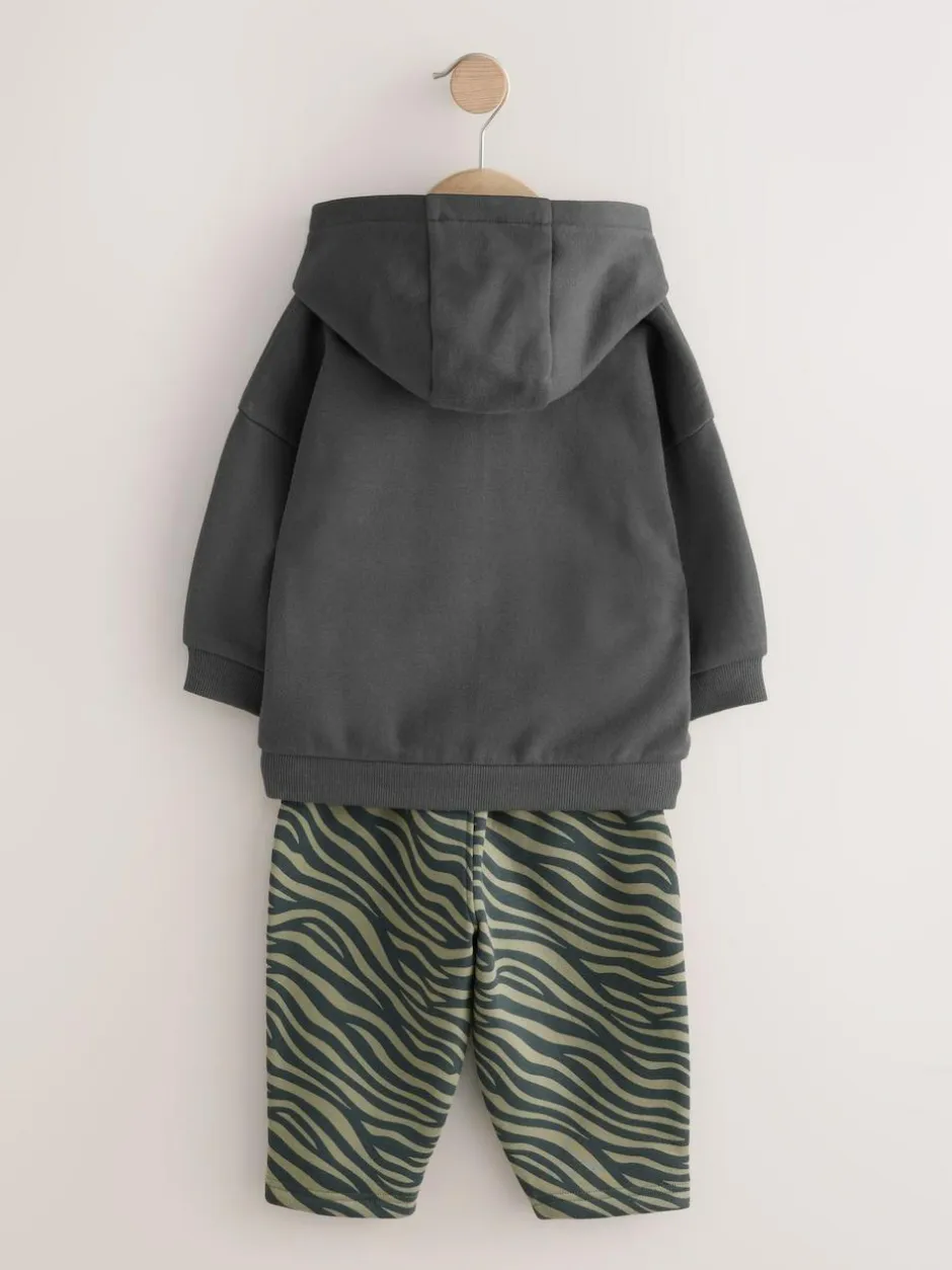 Next Hoodie And Joggers Set (3mths-7yrs) Charcoal Grey Sale