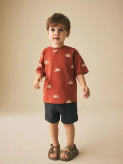 Next Charcoal Grey Jersey Shorts (3mths-7yrs) Discount