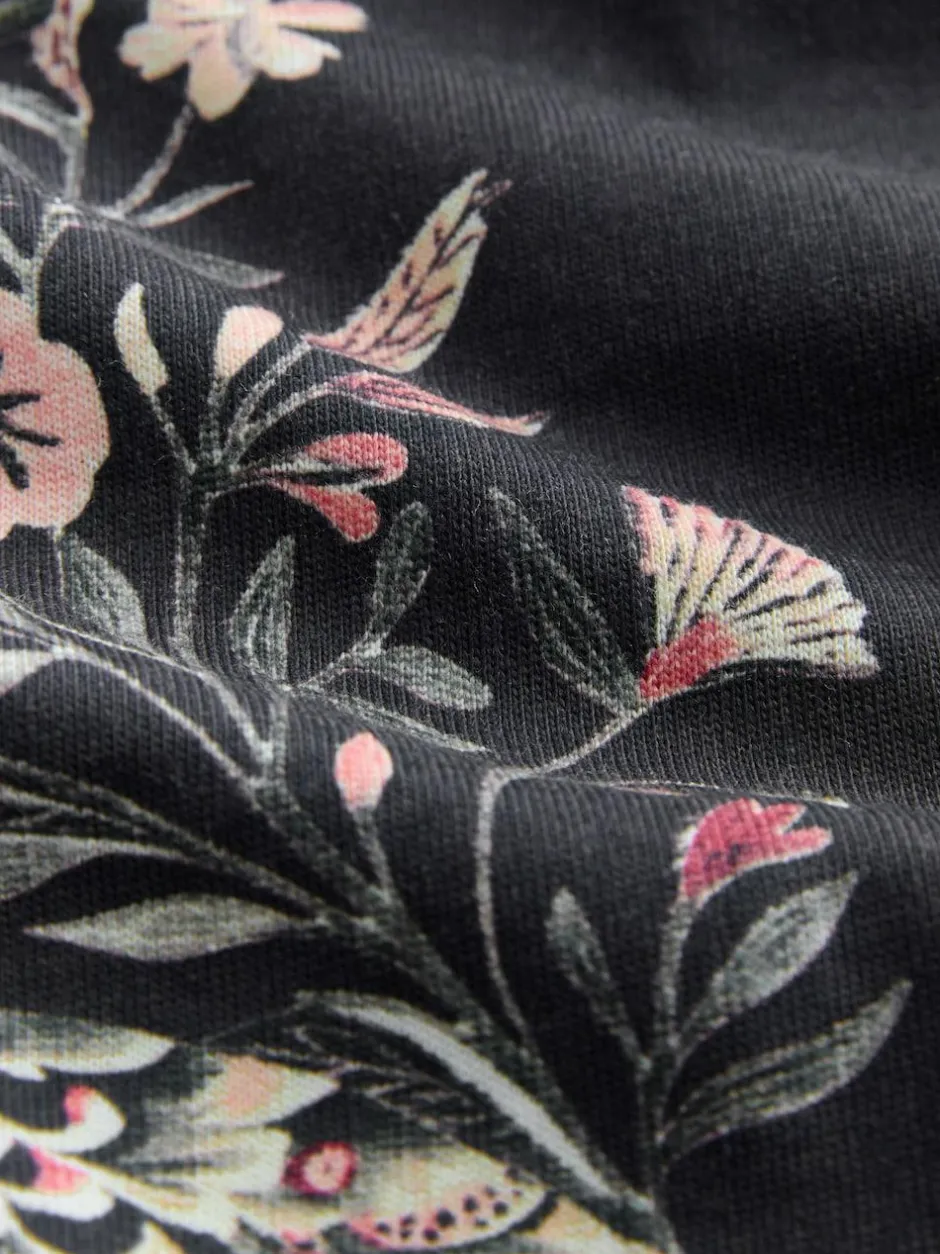Next Charcoal Grey Leopard Long Sleeve Pyjamas Online