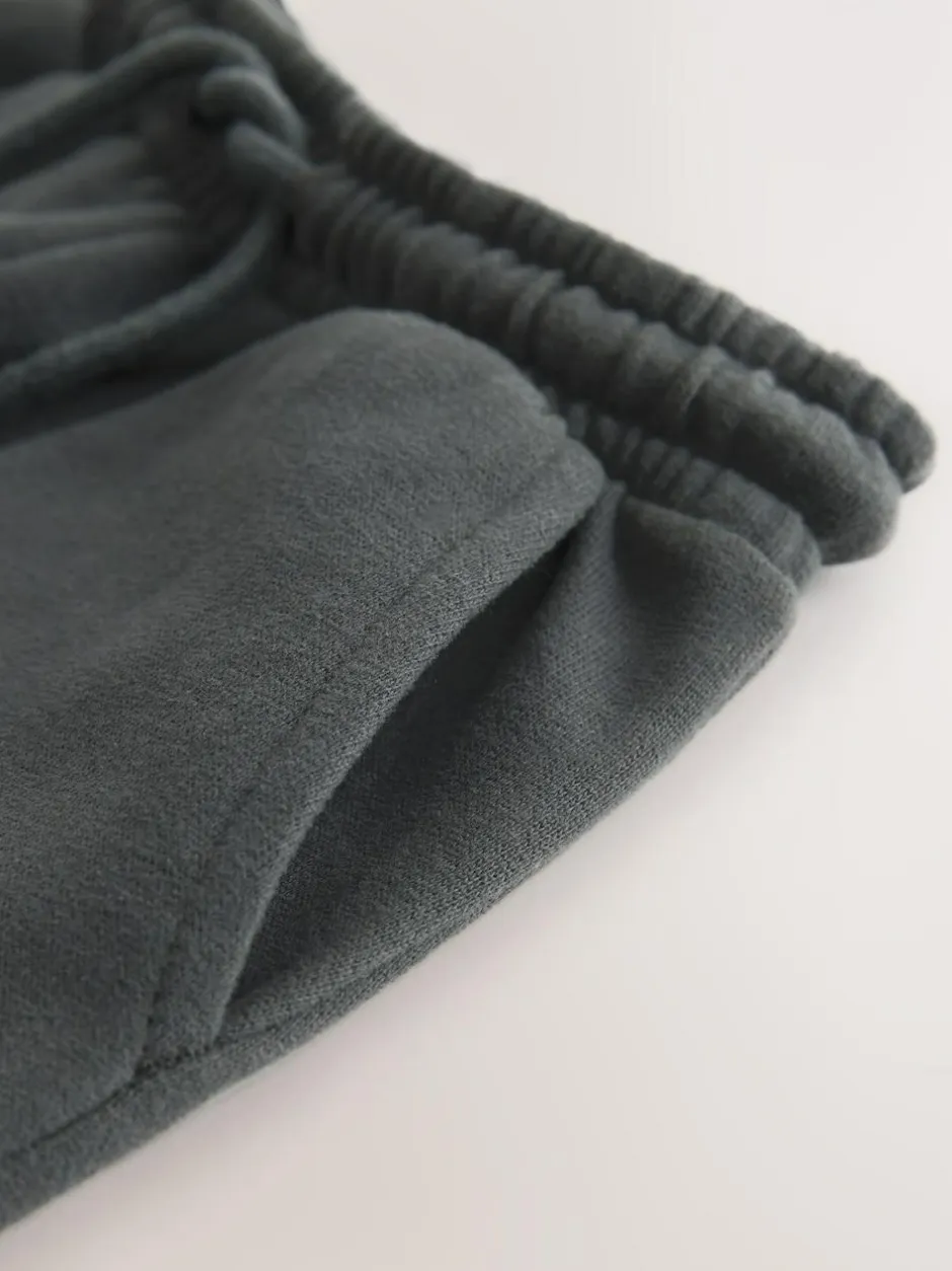 Next Regular Fit Soft Touch Jersey Joggers (3mths-7yrs) Charcoal Grey Sale