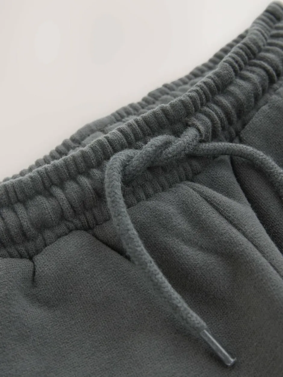 Next Regular Fit Soft Touch Jersey Joggers (3mths-7yrs) Charcoal Grey Sale