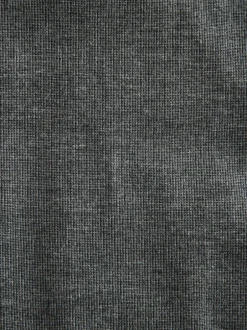 Next Regular Fit Smart Brushed Cotton Textured Trousers Charcoal Grey Sale