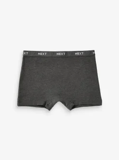 Next Charcoal Grey Short Briefs 5 Pack (2-16yrs)